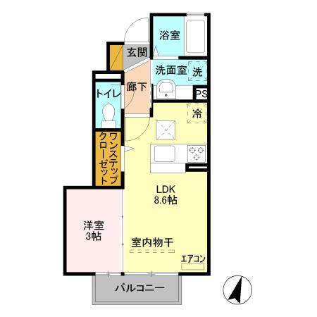 アルドーレ　Ａ（103） 間取り図画像