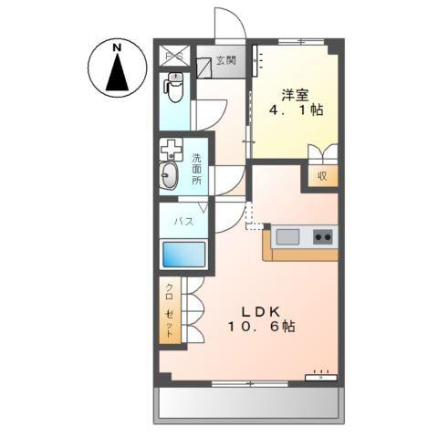 レジオン・ドヌール 間取り図画像