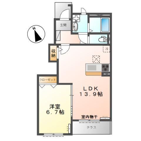 クリスタルパレス 間取り図画像