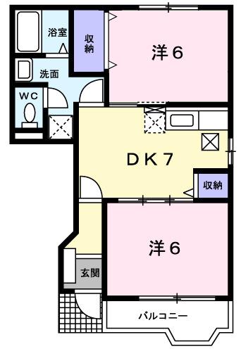 レグルス２１（103） 間取り図画像