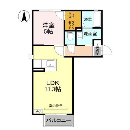 メゾンブリッツ（203） 間取り図画像