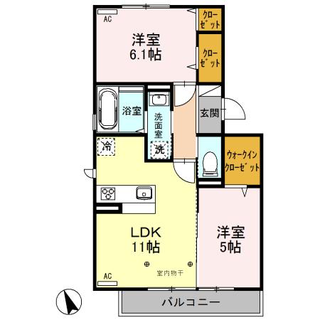 Ｃｏｕｒｅ（302） 間取り図画像