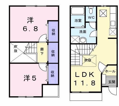 グランドゥール（102） 間取り図画像
