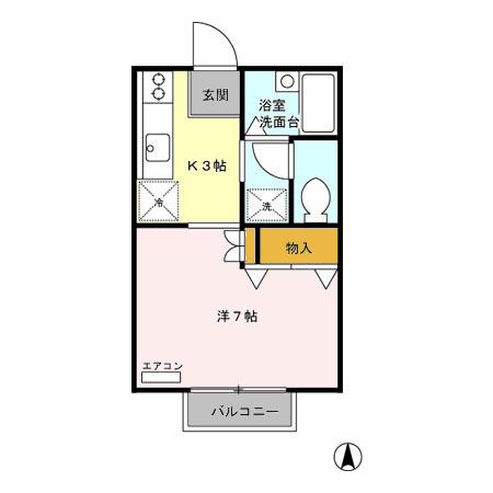 マ･メゾン（203） 間取り図画像