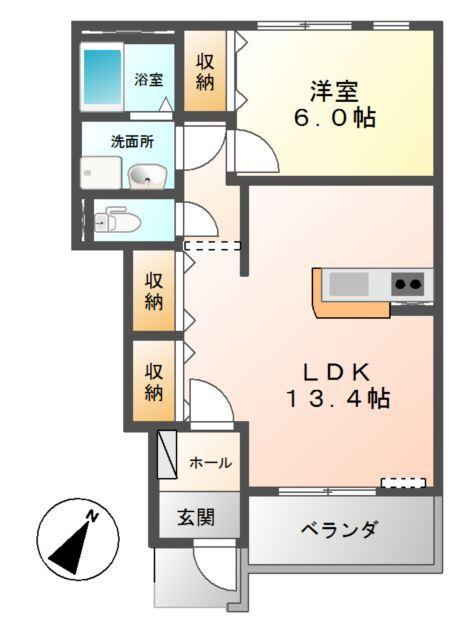 ルナ・ルーチェ 間取り図画像