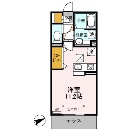 ブラスガーデン（106） 間取り図画像