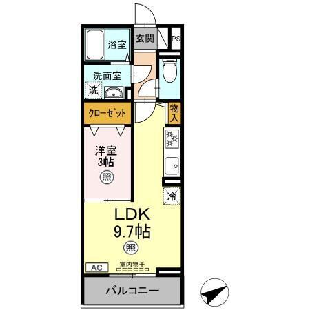 プレミスト　Ⅸ（202） 間取り図画像