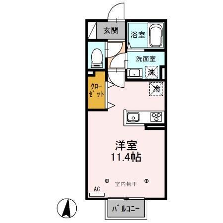 アヴァンセ（203） 間取り図画像