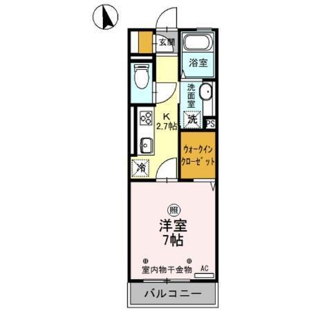 アシスト龍舞（202） 間取り図画像