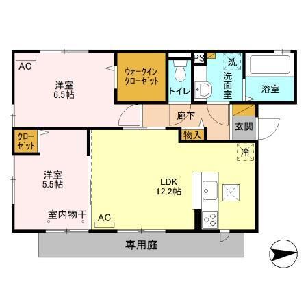 グランデ（101） 間取り図画像