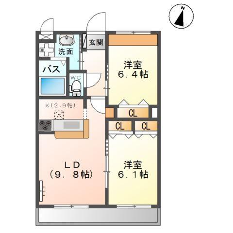 リアン 間取り図画像