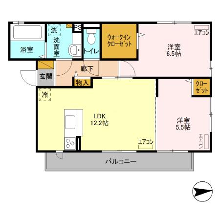グランデ（205） 間取り図画像