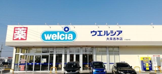 ウエルシア大泉古氷店：1110m