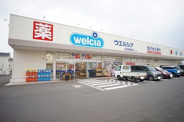 ウエルシア太田尾島店：649m