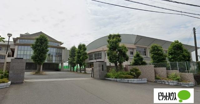 栃木市立藤岡中学校：1448m