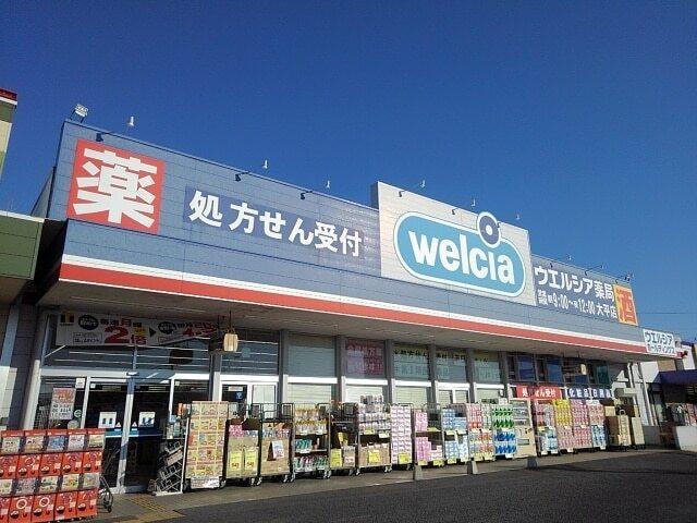 ウエルシア　大平店：650m