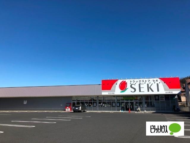 ドラッグストアセキ山川町店：950m