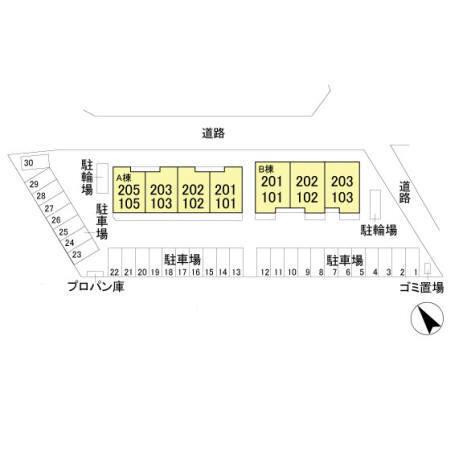 カーサ　デルソーレ　Ｂ（203） その他