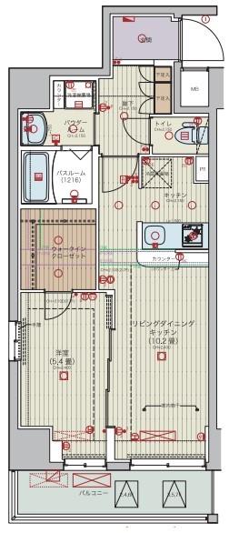  間取り図写真