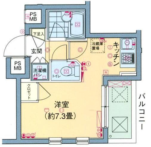  間取り図写真