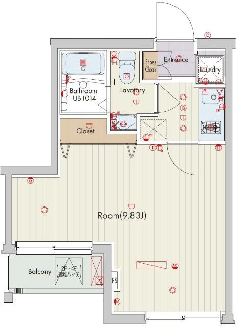  間取り図写真