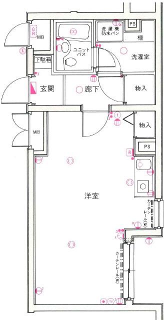  間取り図写真