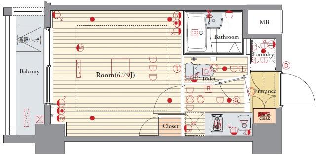 ビバリーホームズ川崎（1002） 間取り図画像