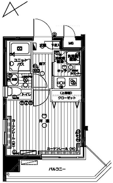 プロフ南大井 間取り図画像