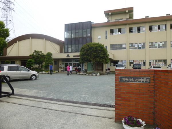 小田原市立城北中学校：802m