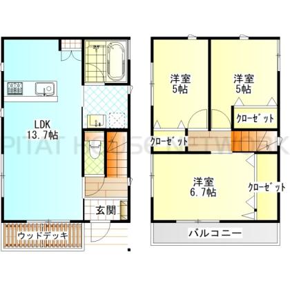  間取り図写真