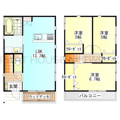 間取り図写真