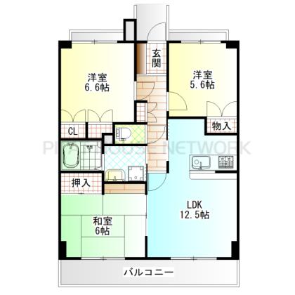  間取り図写真
