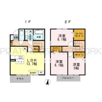  間取り図写真