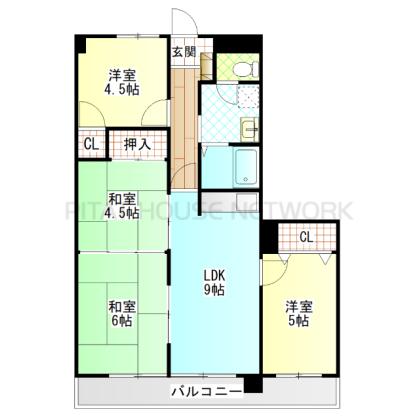  間取り図写真
