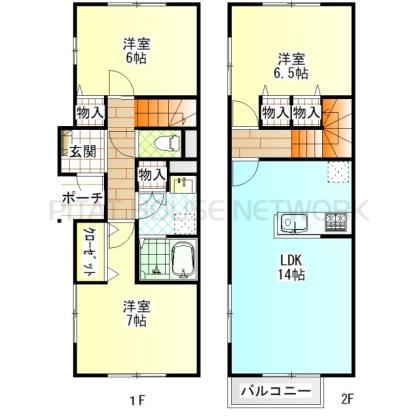  間取り図写真