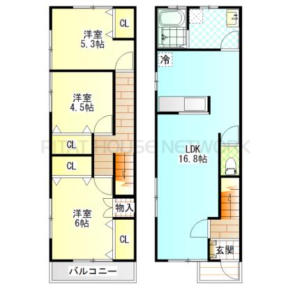  間取り図写真