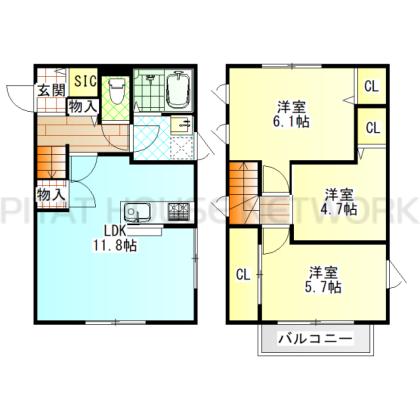  間取り図写真