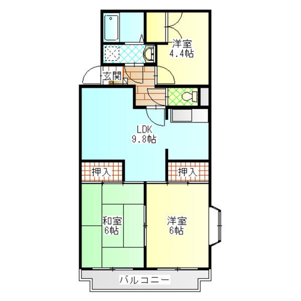  間取り図写真