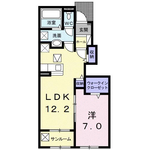 アクティブ　スカイ（102） 間取り図画像