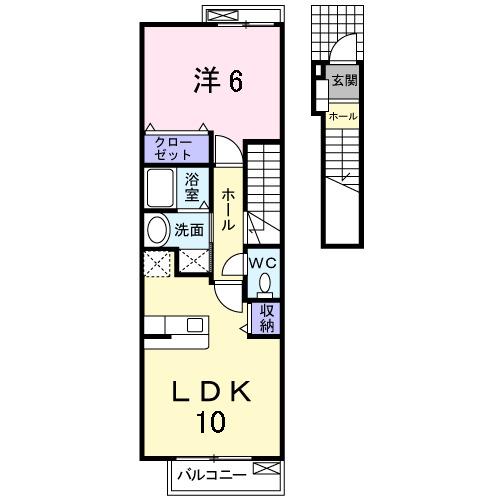 ルミエール（202） 間取り図画像