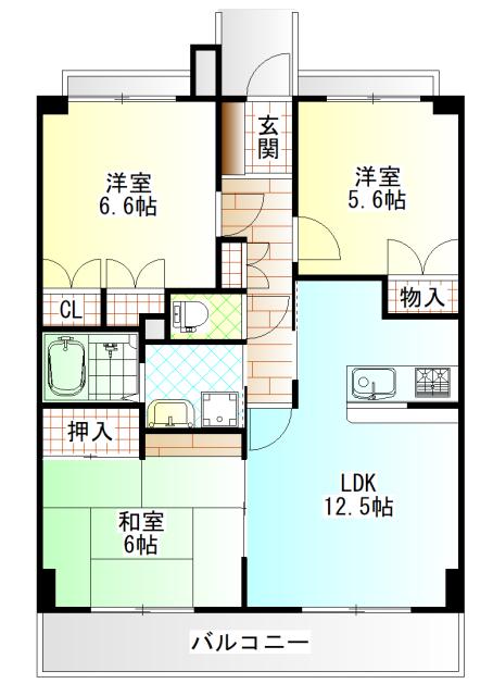  間取り図写真