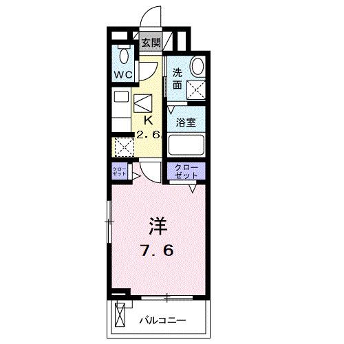 メゾン　セレーナ（107） 間取り図画像