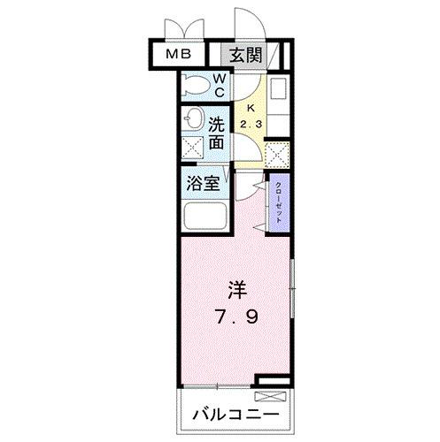 エスポアメゾン（201） 間取り図画像