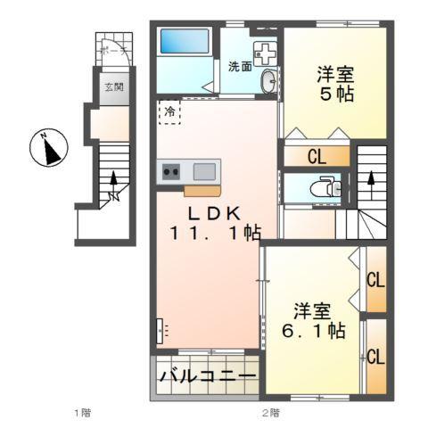  間取り図写真