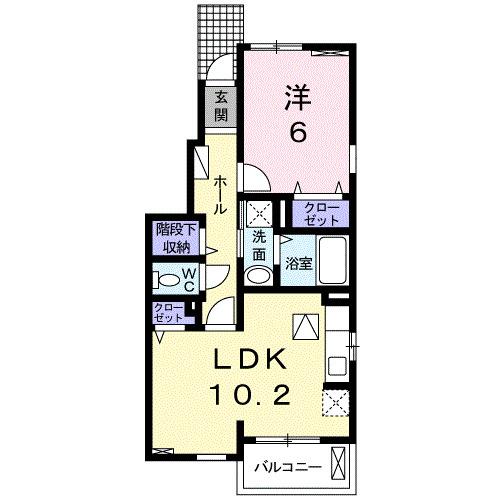 エスポワール（101） 間取り図画像