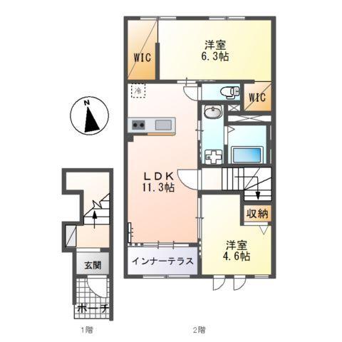  間取り図写真