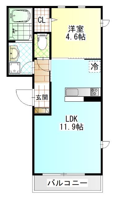 センチュリーハイム鴨宮（302） 間取り図画像
