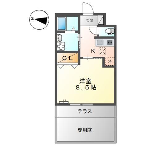 セレーヌ泉Ｂ 間取り図画像