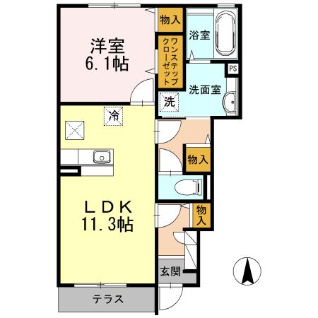  間取り図写真