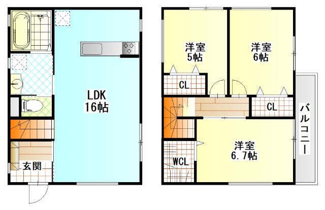  間取り図写真